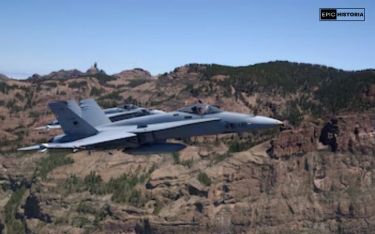 Accidente de un F-18 en Teruel